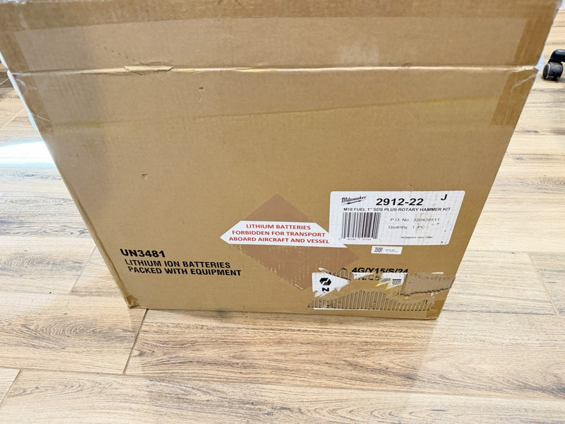 MILWAUKEE 2912-22 M18 FUEL 18V 1" SDS PLUS ROTARY HAMMER KIT