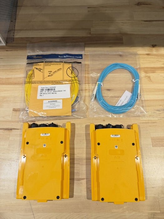 FLUKE NETWORKS CFP-Q CFP-QUAD CERTIFIBER PRO SM MM FIBER OLTS MODULE SET TESTE