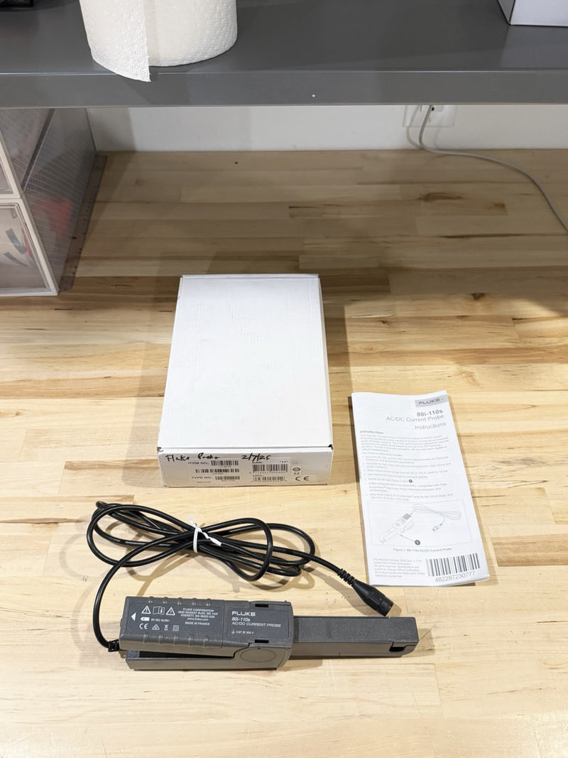 FLUKE 80I-110S AC DC CURRENT PROBE
