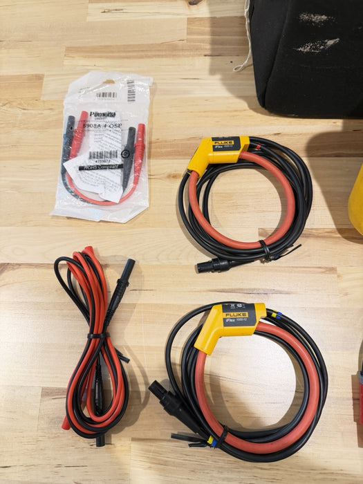 FLUKE 1736 POWER LOGGER WITH ACCESSORIES TESTED