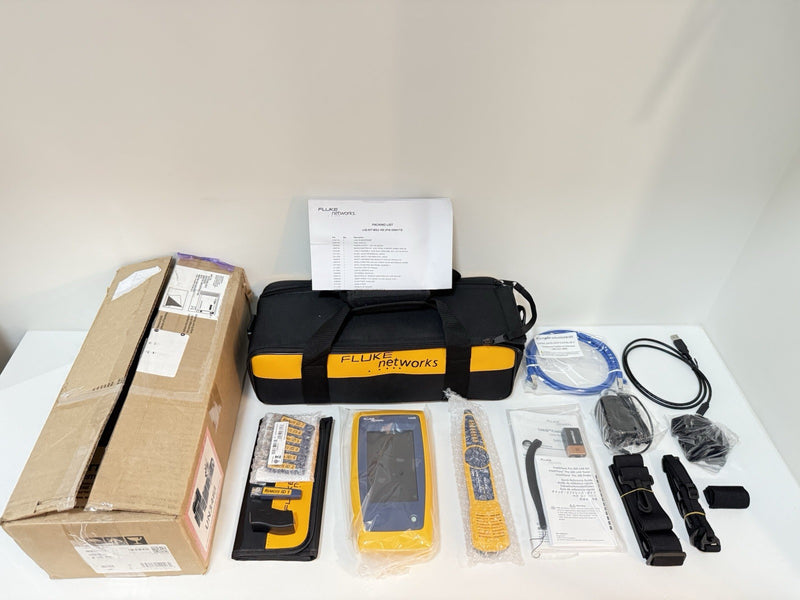 FLUKE NETWORKS LIQ-KIT LINKIQ TESTER KIT CALIBRATED 2025