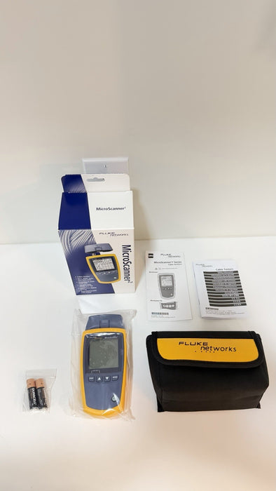 FLUKE NETWORKS MS2-100 MICROSCANNER 2 CABLE VERIFIER (NEW FACTORY SEALED) NEW