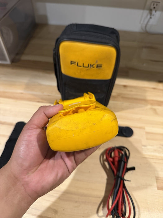 FLUKE 87V TRUE RMS MULTIMETER W/ LEADS (TESTED) SHIPS FAST