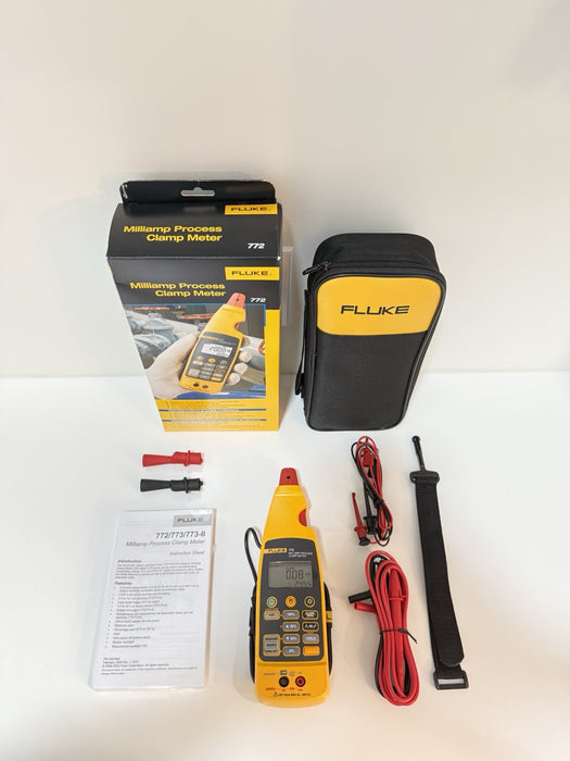FLUKE 772 MILLIAMP PROCESS CLAMP METER MFD-2025 NEW SEALED