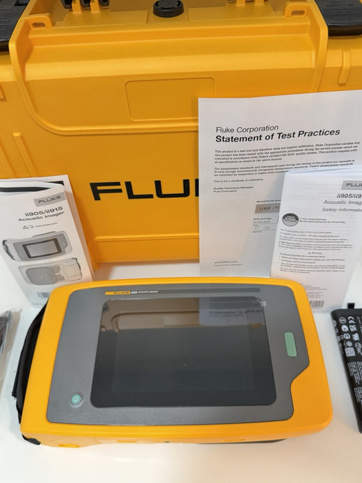 FLUKE ii905 ACOUSTIC IMAGER 2-65KHZ W/ LEAKQ & WIFI (CALIBRATED 2025) NEW SEALED