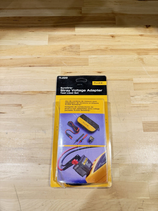 FLUKE TL225 SUREGRIP STRAY VOLTAGE ADAPTER TEST LEAD SET RARE