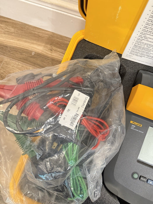 FLUKE 1555 10KV INSULATION TESTER (NEW SEALED) FREE SHIPPING - (TESTED) NEW