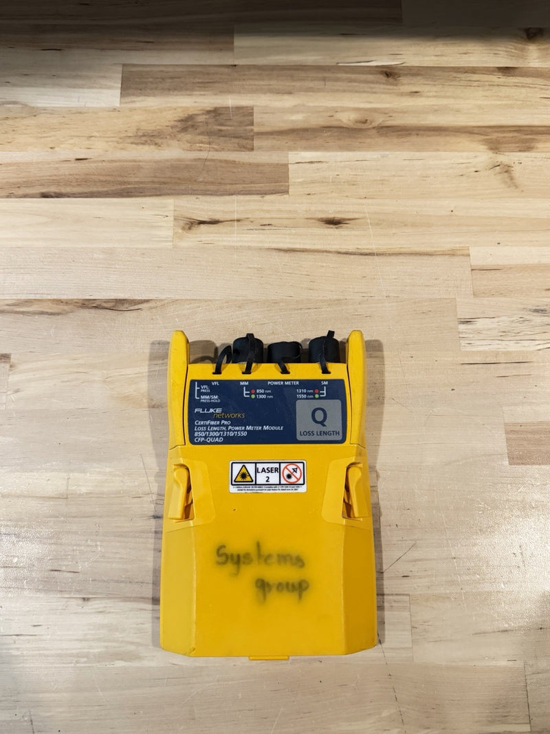 FLUKE NETWORKS CFP-QUAD SM MM MODULE TESTED
