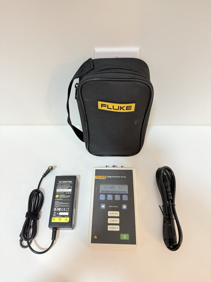 FLUKE BIOMEDICAL DPM4-2H PARAMETER TESTER WITH CHARGER & BAG TESTED