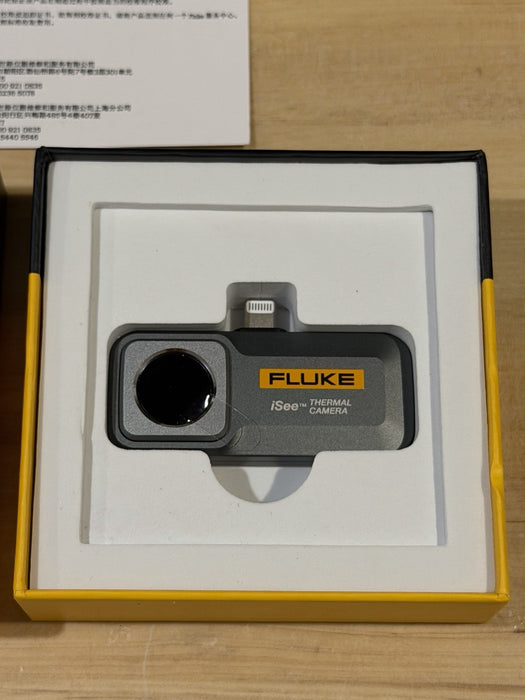 FLUKE TC01B iSEE THERMAL CAMERA FOR SMART DEVICES (NEW FACTORY SEALED) MFD-2025