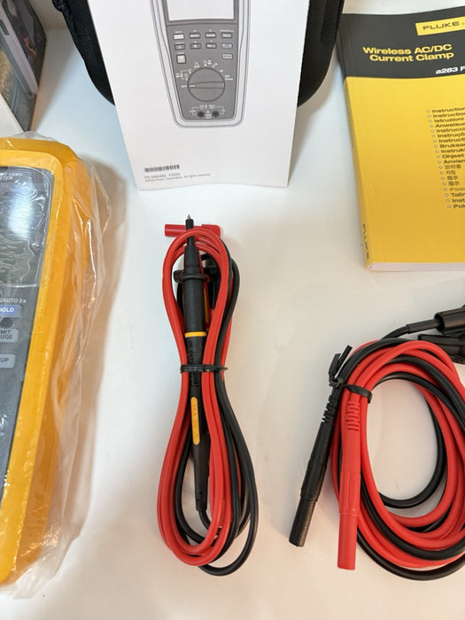 FLUKE 283 FC/PV SOLAR DIGITAL MULTIMETER & WIRELESS CURRENT CLAMP NEW MFD-2025