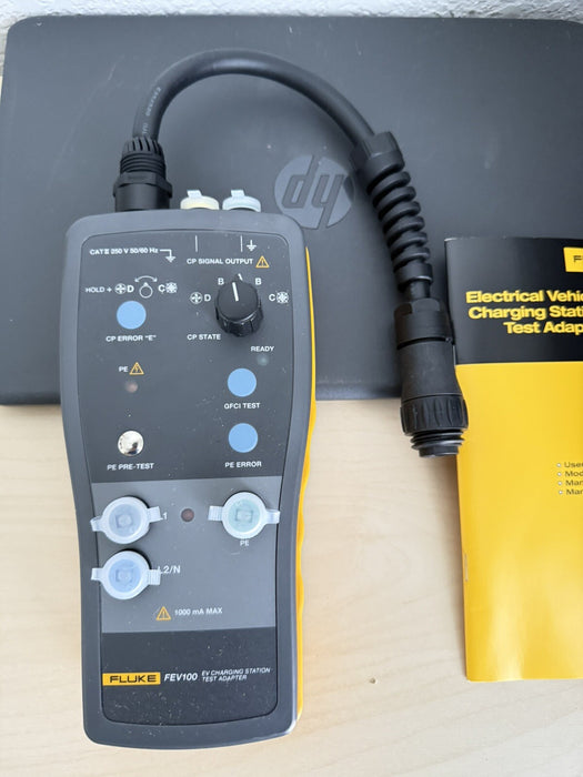 FLUKE FEV100 FEB100/TY1 EV CHARGING STATING TEST ADAPTER METER METER ONLY
