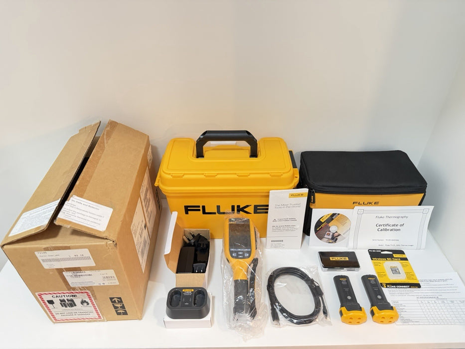 FLUKE Ti125 30HZ THERMAL IMAGER (NEW FACTORY SEALED) TESTED - FREE SHIPPING RARE