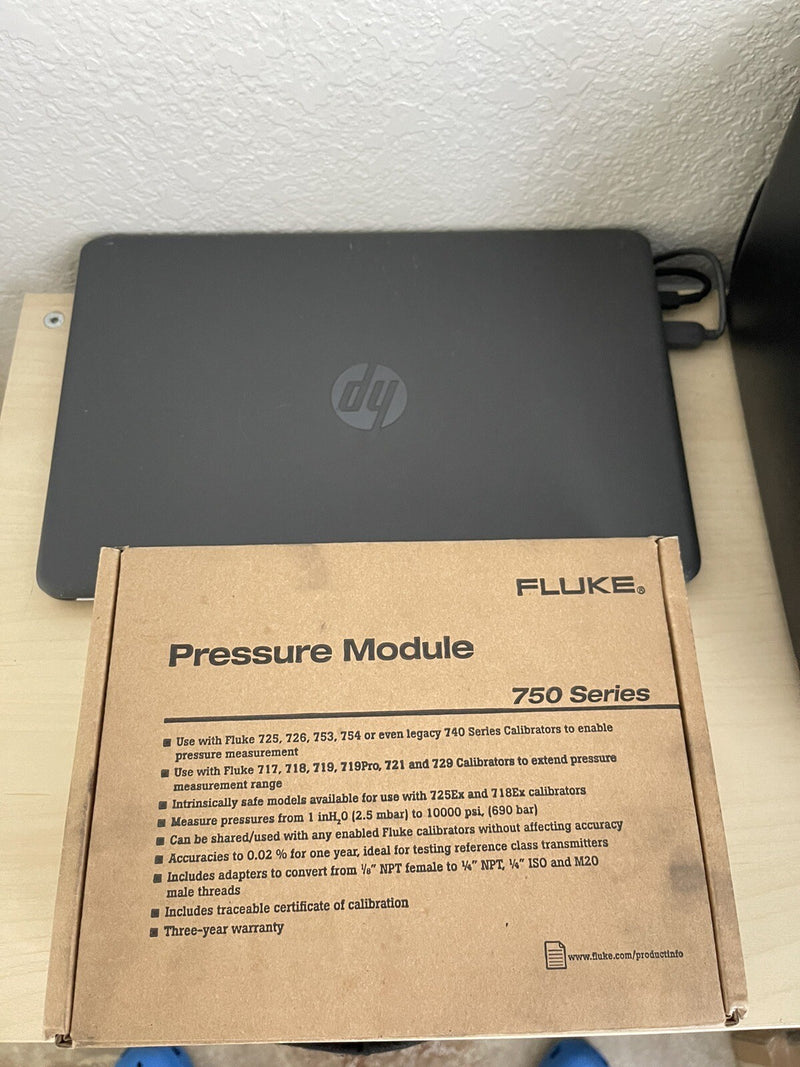 FLUKE 750P03 - DIFFERENTIAL PRESSURE MODULE, 0 - 5 PSI (0 - 350 MBAR), (0 - 35 K)