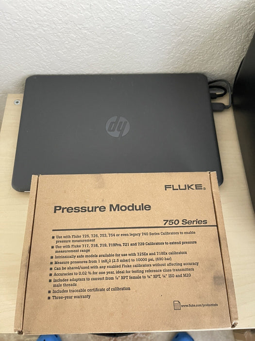 FLUKE 750P03 - DIFFERENTIAL PRESSURE MODULE, 0 - 5 PSI (0 - 350 MBAR), (0 - 35 K)