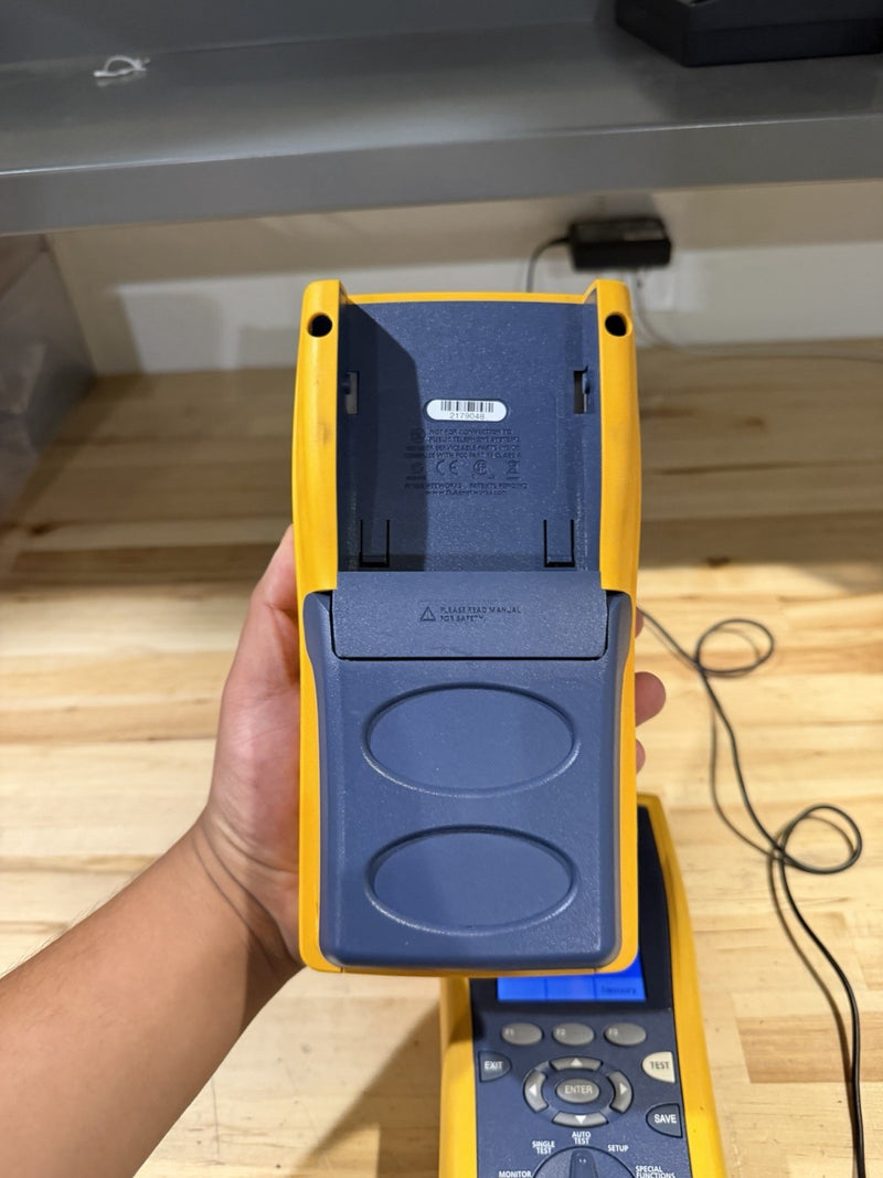 FLUKE NETWORKS DTX-1800 DTX CABLE ANALYZER & DTX-REMOTE (TESTED) - FREE SHIPPING