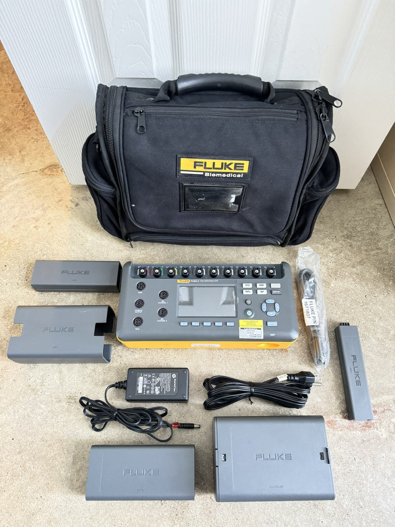 FLUKE BIOMEDICAL PROSIM 8 VITAL SIGNS SIMULATOR CALIBRATED 2024