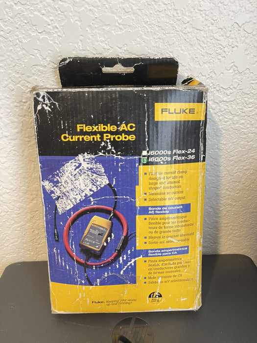 FLUKE AC CURRENT PROBE FLEXIBLE INDUSTRIAL I6000S FLEX-36