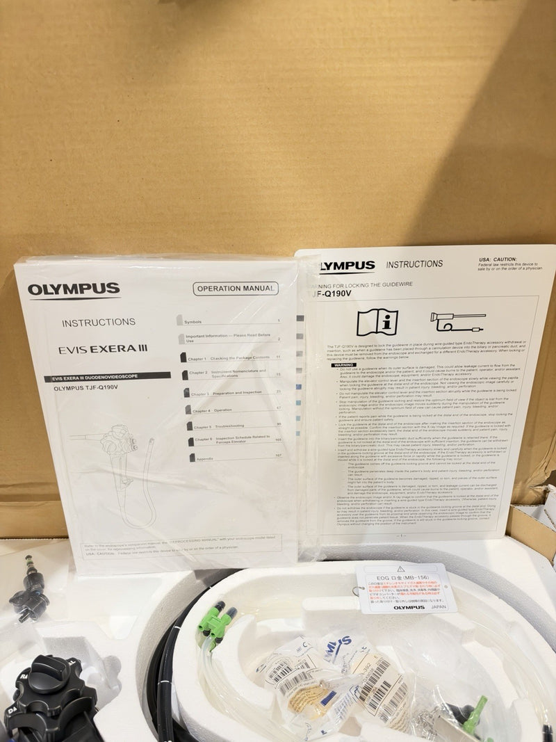 OLYMPUS TJF-Q190V EVIS EXTRA III (TESTED) SHIPS FAST - FREE SHIPPING