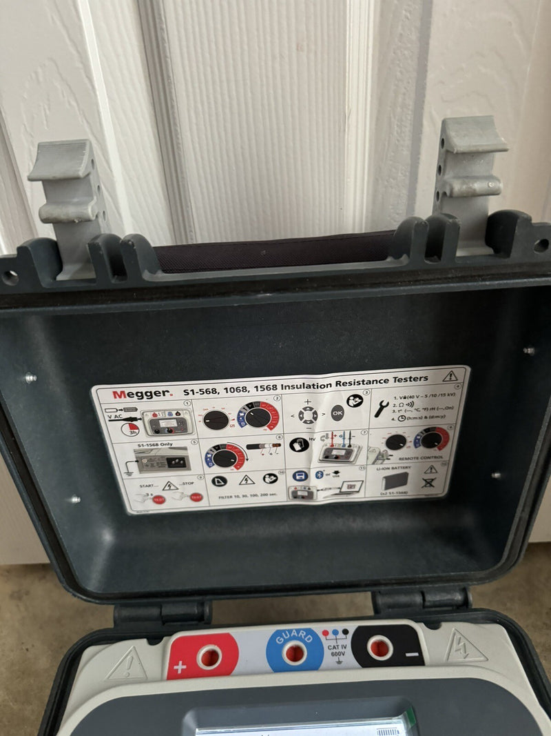 MEGGER S1-568 5 KV DC INSULATION RESISTANCE TESTER
