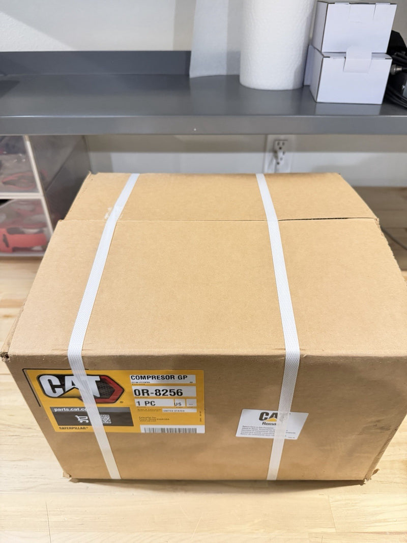 CATERPILLAR 0R-8256 AIR COMPRESSOR (NEW FACTORY SEALED / GENUINE OEM NEW
