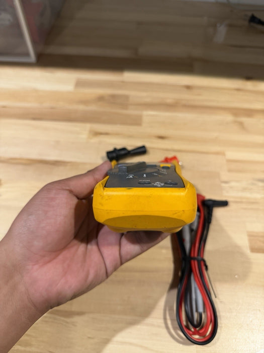 FLUKE 116 TRUS-RMS MULTIMETER / LEADS - SHIPS FAST (TESTED)