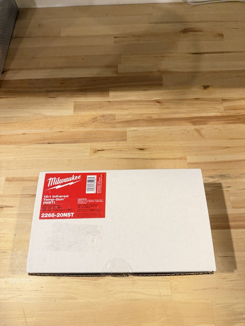 MILWAUKEE 2268-20NST 12:1 INFD TEMP-GUN (NIST) CALIBRATED 2026 RARE