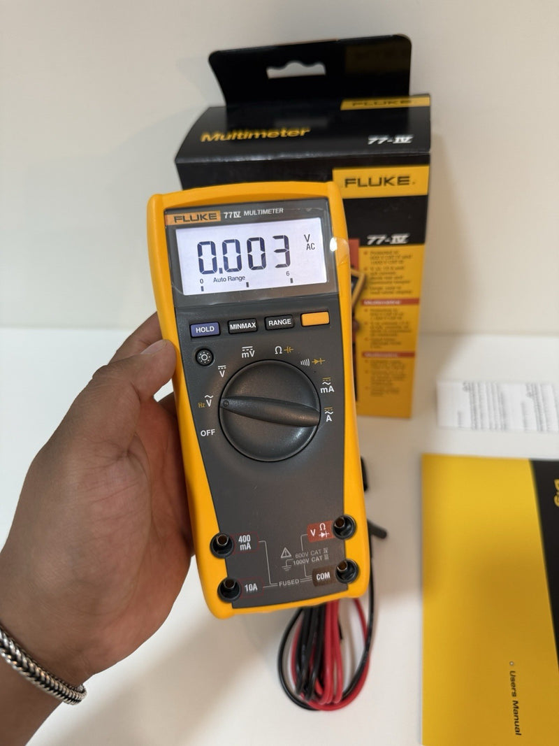 FLUKE 77 IV DIGITAL MULTIMETER CALIBRATED 2025