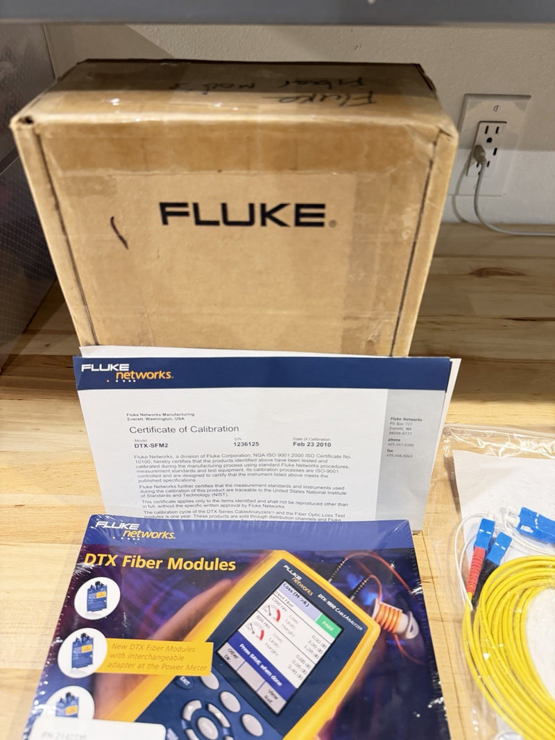 FLUKE NETWORKS DTX-SFM2 FIBER MODULE