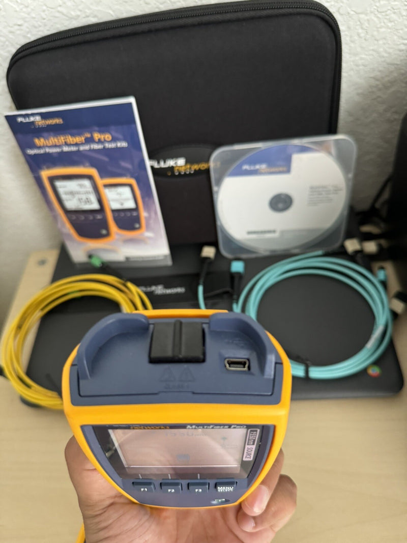 FLUKE NETWORKS MFTK-SM1550 MULTIFIBER PRO 1550 NM SINGLEMODE KIT