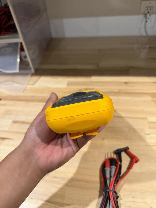 FLUKE 289 TRUE RMS ELECTRONIC LOGGING DIGITAL MULTIMETER W/ LEADS & CLIPS #4