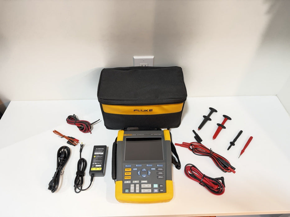 FLUKE 190-502 SCOPEMETER 2CH 500MHZ 5GS/S TESTED