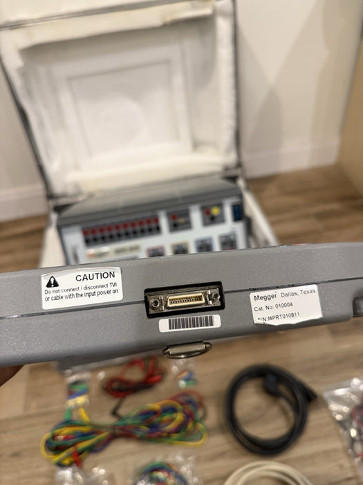 MEGGER MPRT8430 PROTECTIVE RELAY TESTING SYSTEM & TOUCHVIEW INTERFACE PARTS ONLY