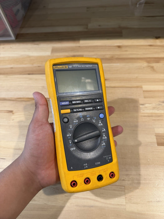 FLUKE 187 TRUE RMS MULTIMETER FOR PARTS