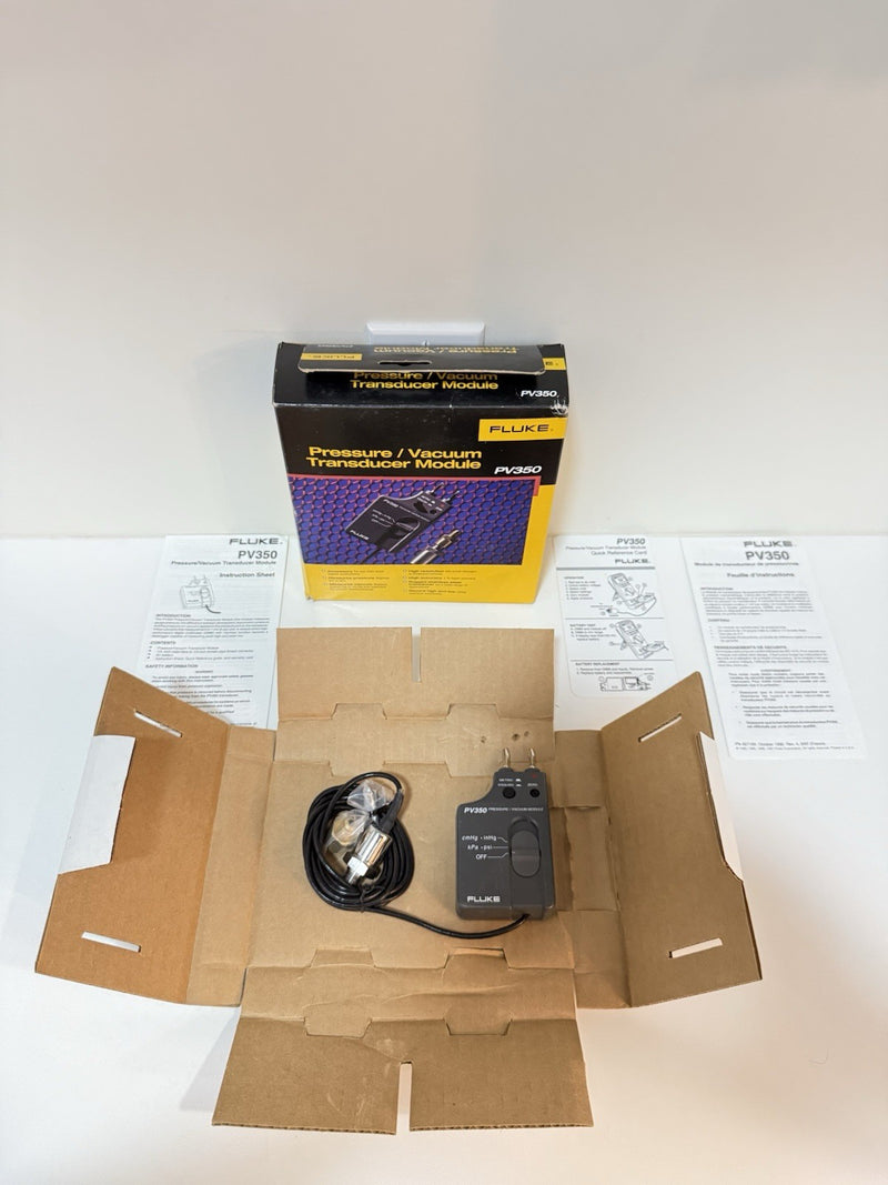 FLUKE PV350 PRESSURE VACUMM TRANSDUCER MODULE TO FIND RARE