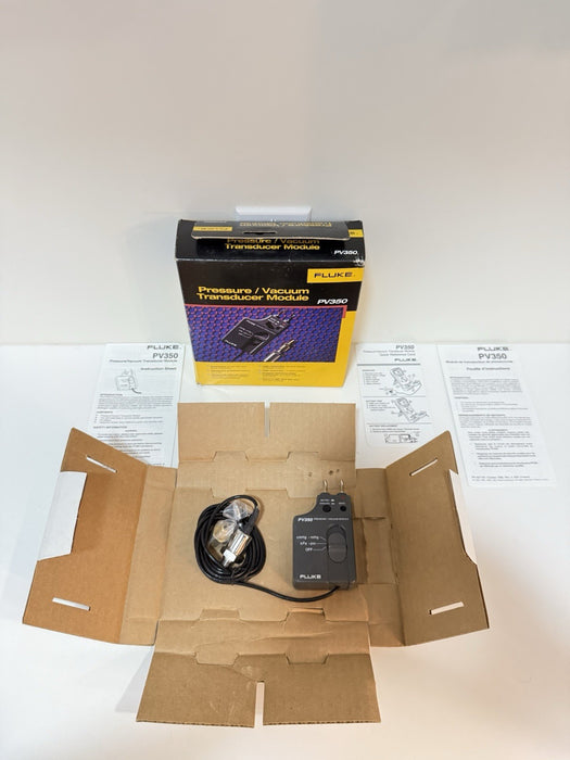 FLUKE PV350 PRESSURE VACUMM TRANSDUCER MODULE TO FIND RARE