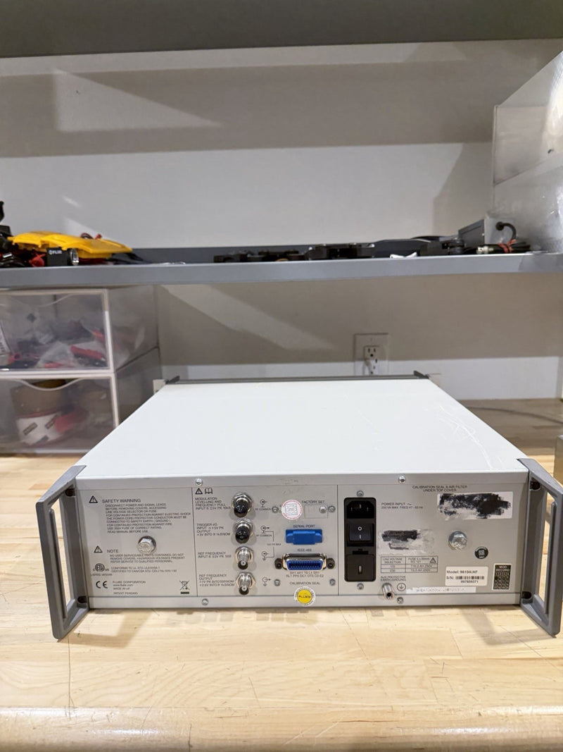 FLUKE 9610A/AF RF REFERENCE SOURCE - FREE SHIPPING (TESTED PASS ALL TESTS)