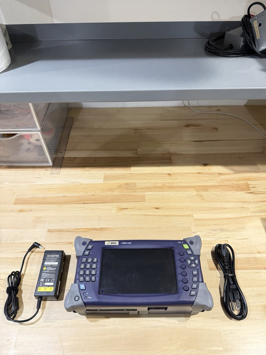 JDSU T-BERD 4000 4146 QUAD SM MM FIBER OTDR 850/1300/1310/1550