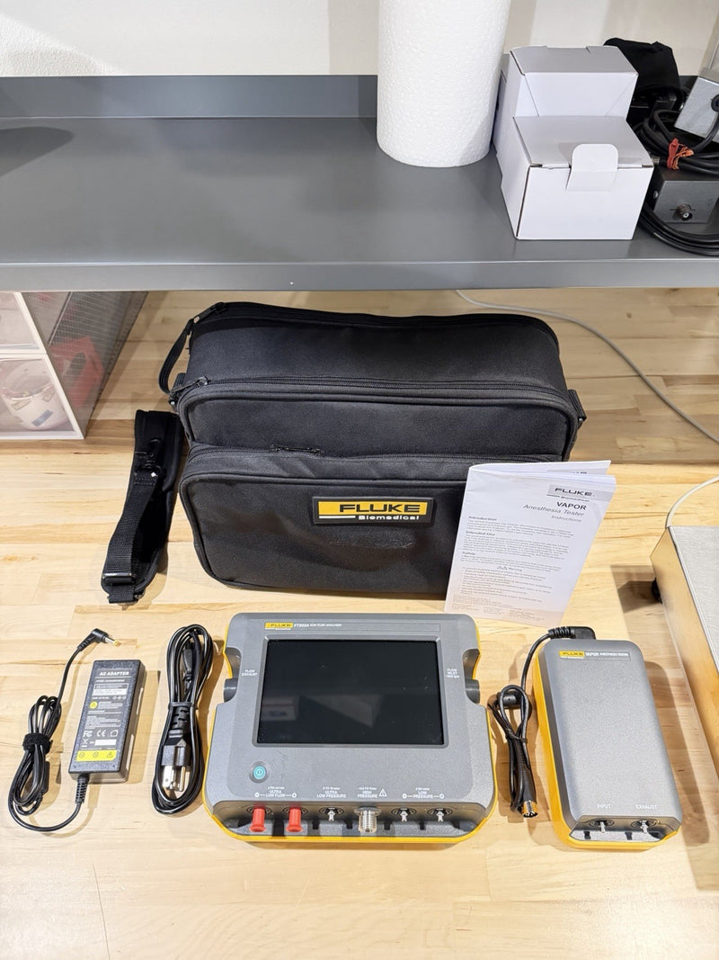 FLUKE VT900A GAS FLOW ANALYZER WITHVAPOR & CHARGER TESTED