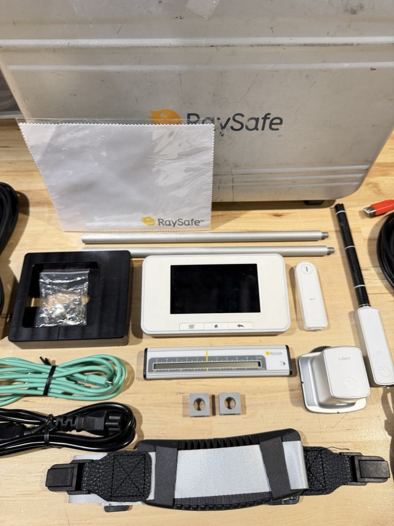 RAYSAFE X2 BASE UNIT KIT WITH SENSORS & ACCESSORIES TESTED