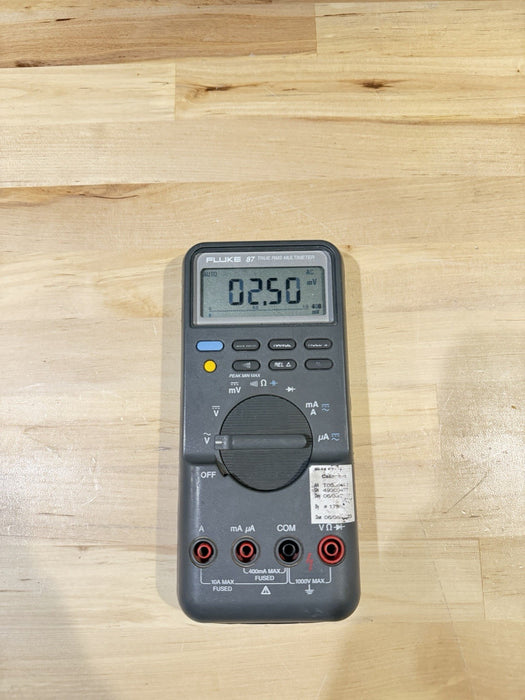 FLUKE 87 TRUE RMS MULTIMETER FOR PARTS