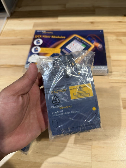 FLUKE NETWORKS DTX-SFM2 FIBER MODULE (NEW SEALED) FREE SHIPPING