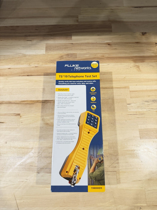 FLUKE NETWORKS TS 19 TELEPHONE TEST SET (NEW FACTORY SEALED) FREE SHIPPING