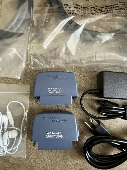 FLUKE DSX2-5000 CABLE ANALYZER KIT CALIBRATED 2024
