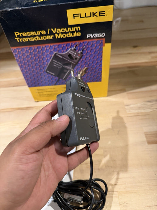 FLUKE PV350 PRESSURE VACUMM TRANSDUCER MODULE TESTED