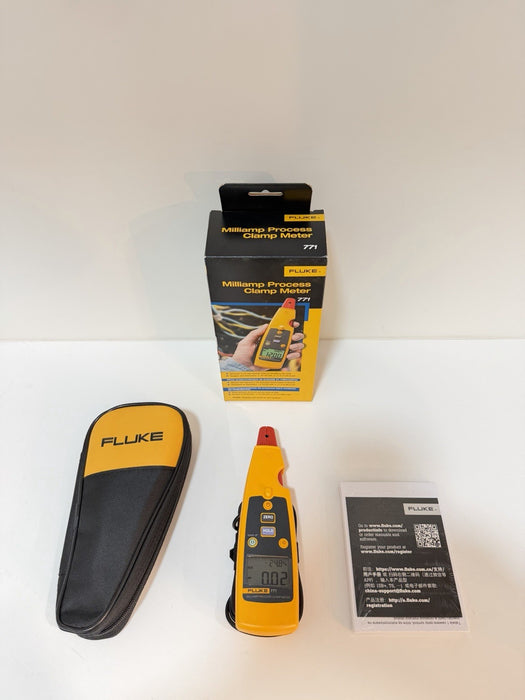FLUKE 771 MILLIAMP PROCESS CLAMP METER CALIBRATED 2025 NEW