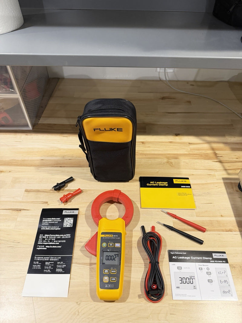 FLUKE 369 FC AC LEAKAGE CURRENT CLAMP