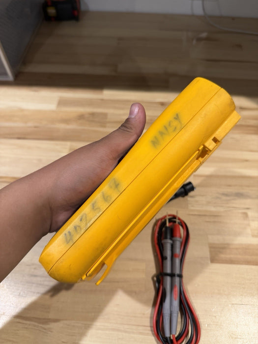 FLUKE 289 TRUE RMS ELECTRONIC LOGGING DIGITAL MULTIMETER W/ LEADS & CLIPS #8