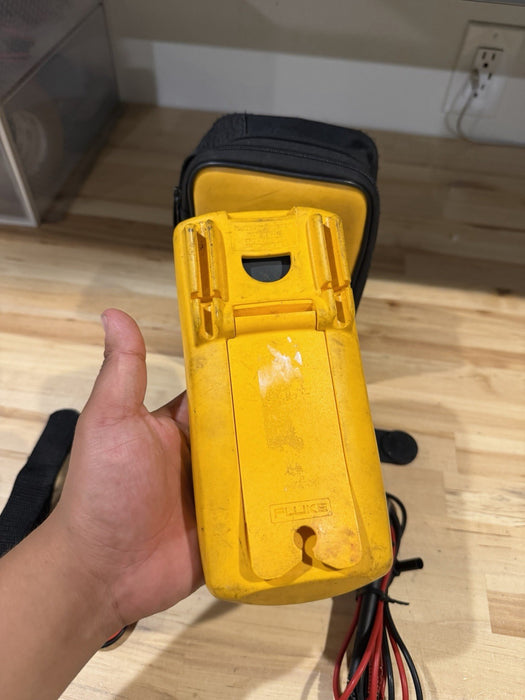 FLUKE 87V TRUE RMS MULTIMETER W/ LEADS (TESTED) SHIPS FAST