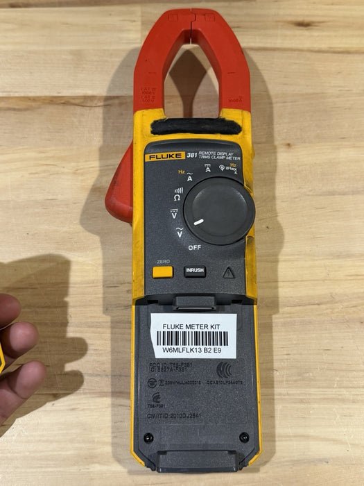 FLUKE 381 FC TRUE RMS CLAMP METER (PARTS ONLY) FOR PARTS